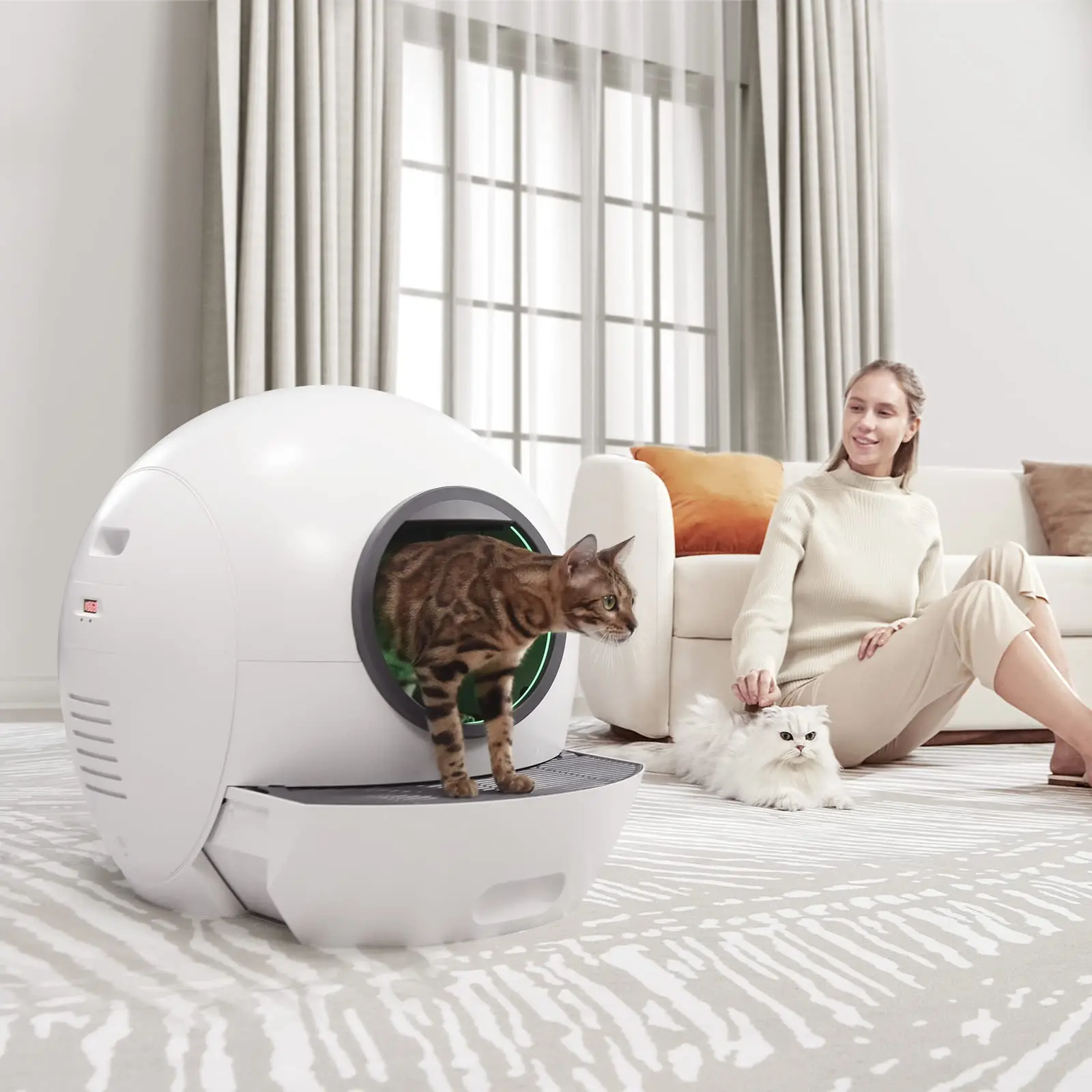 Automatic cat litter box